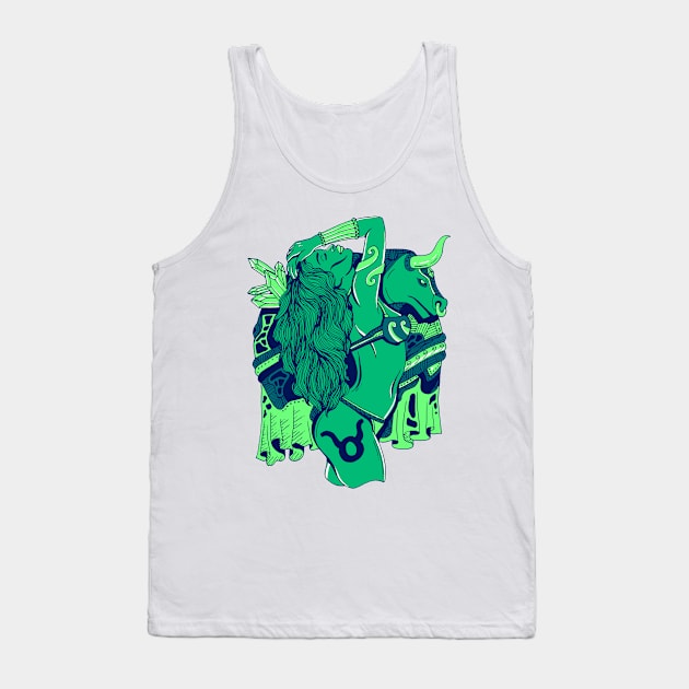 Ngreen Taurus Beauty Tank Top by kenallouis